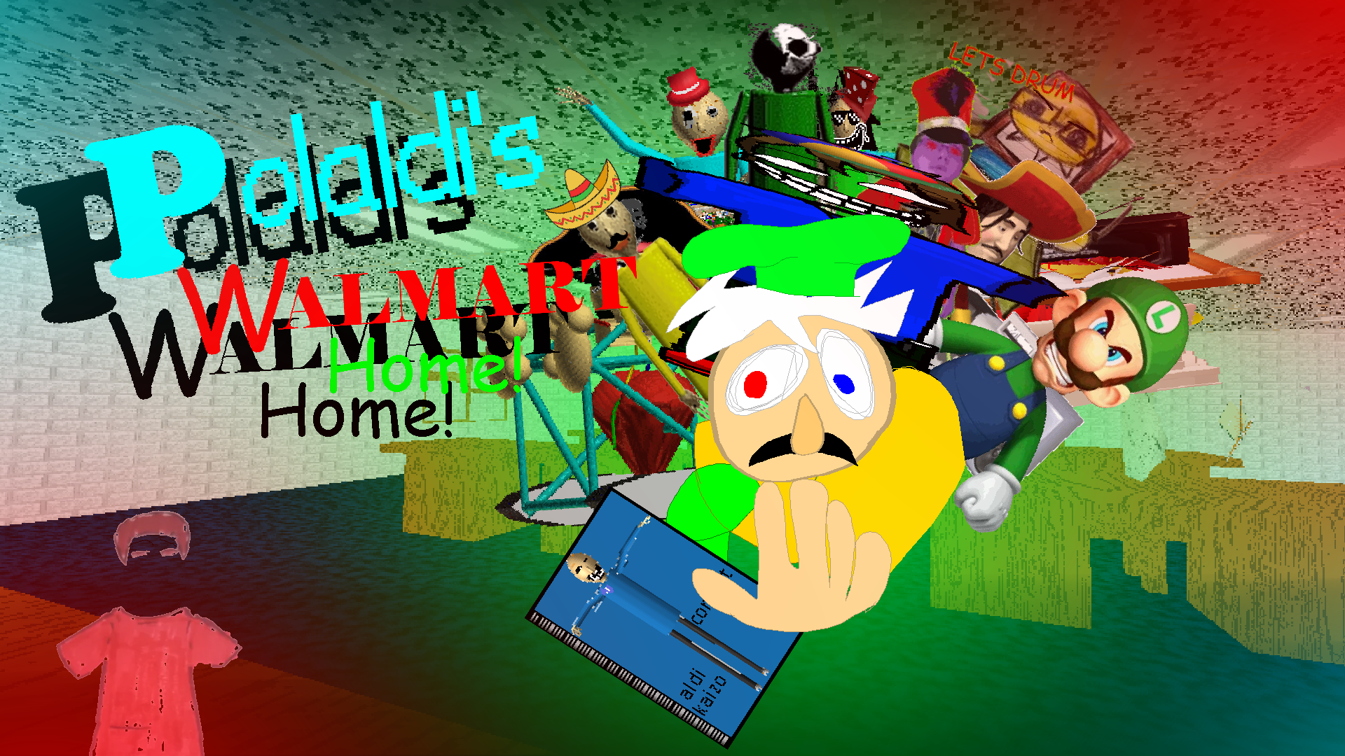 Polaldi's Walmart Home That Looks Like Baldi's SchoolHouse