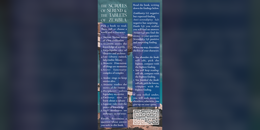 Cover image for The Scrolls of Serend and the Tablets of Zembla