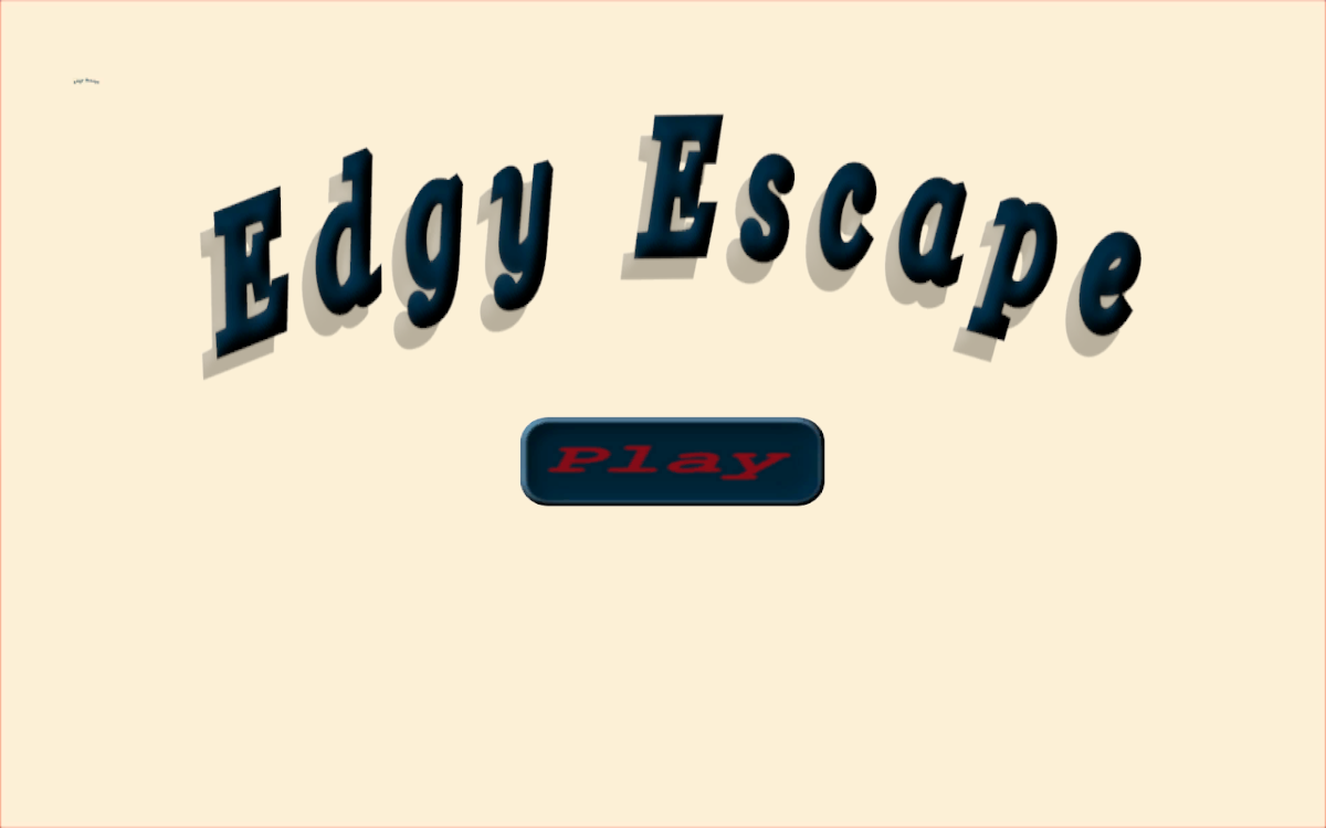Cover image for Edgy Escape