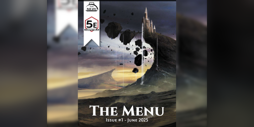 Cover image for The Menu #01 - June 2025