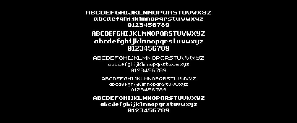 Pixel Font Vol.1