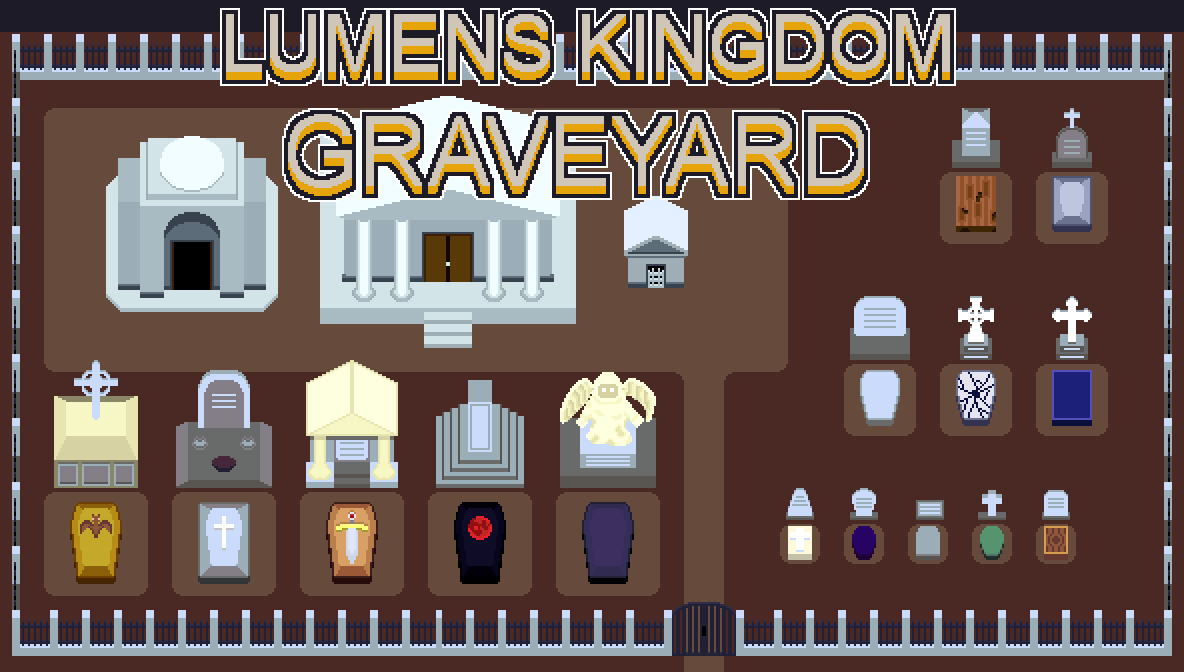 Lumens Kingdom  - Graveyard Asset Pack