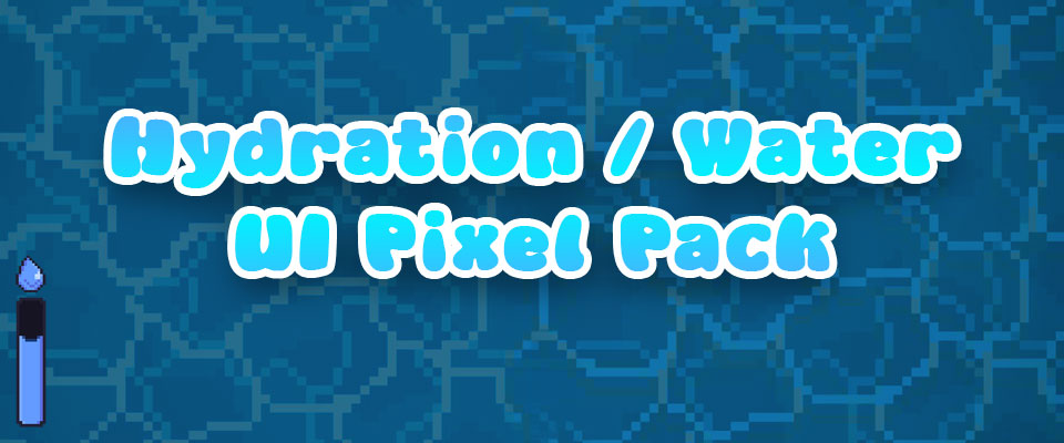 Hydration UI Pixel Pack
