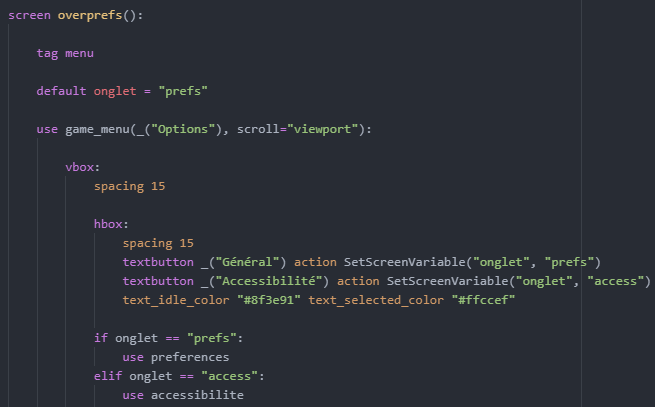 Pyvisual How to improve a Ren'Py visual novel's accessibility - Love Tryouts by ...