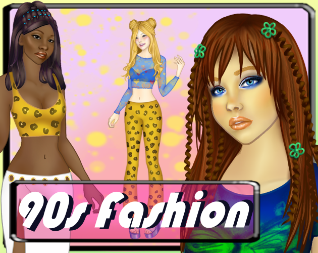90s Fashion: Spring Edition - Retro Dress Up Game