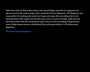 The Desecrated Magistrate