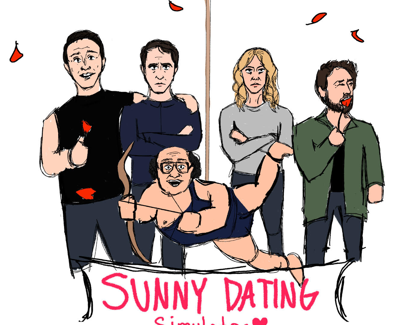 It's Always Sunny dating simulator