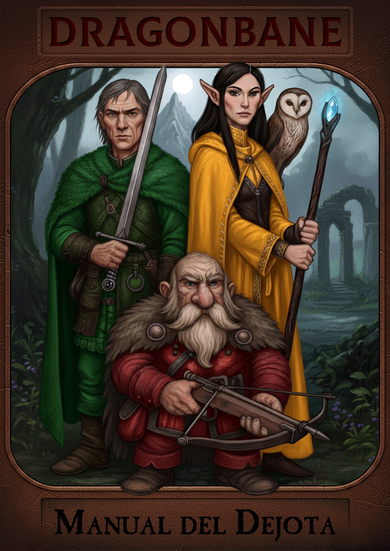 DRAGONBANE: Manual del pejota 1.4