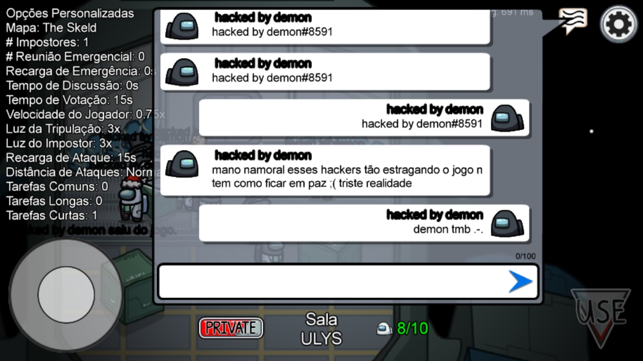 I may have encountered a hacker (details in comments) : r/AmongUs