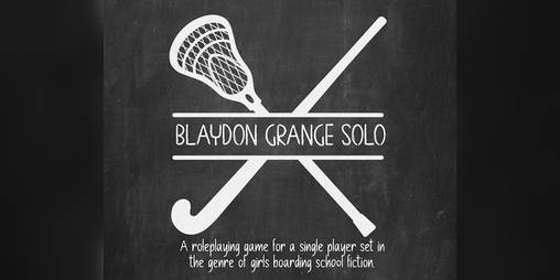 Cover image for Blaydon Grange - Solo RPG