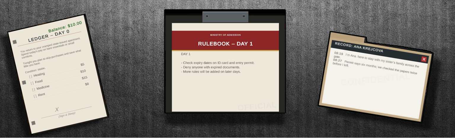 The Gateway: Border Inspection Bureau (Pre-Alpha)