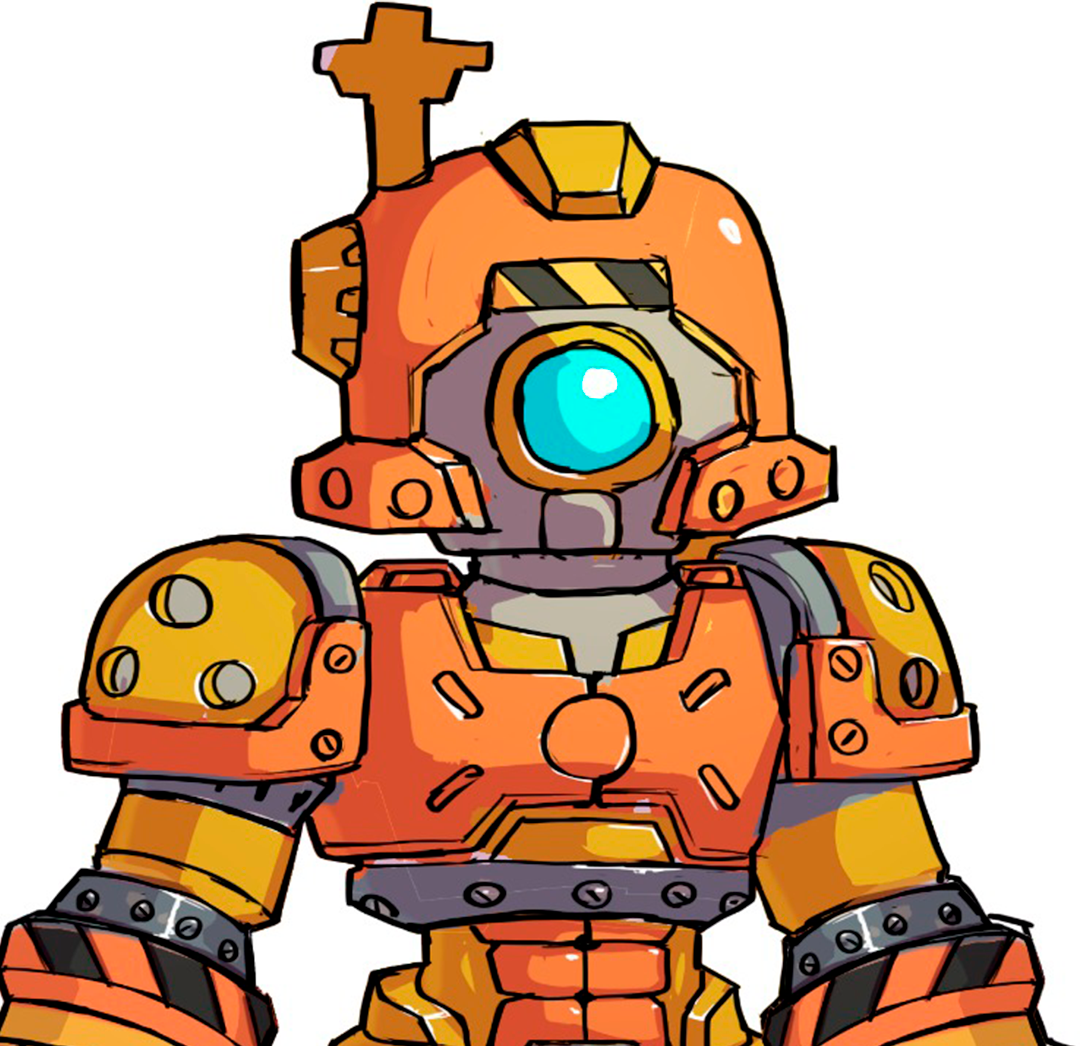IRON STRONGBOTS by orangegearstudio