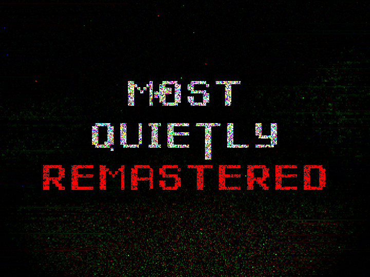 Most Quietly: Remastered cover