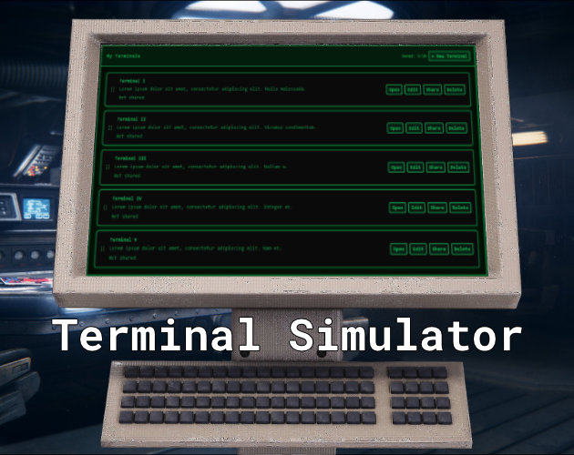 Terminal Simulator: The Ultimate Immersive Interface by Ties That Bind ...