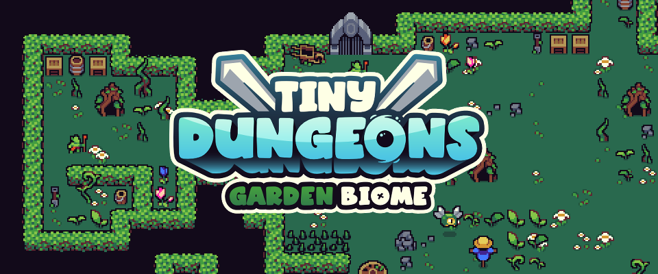 Tiny Dungeons : Garden biome - Roguelike asset pack