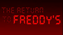 The Return to Freddy's cover
