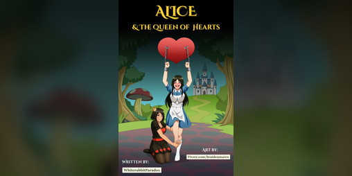 Cover image for Alice & The Queen Of Hearts