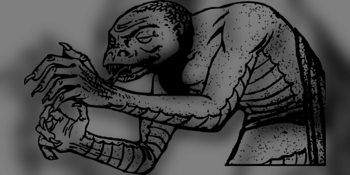 Cover image for Snake-Men on a Plane - a bookmark RPG