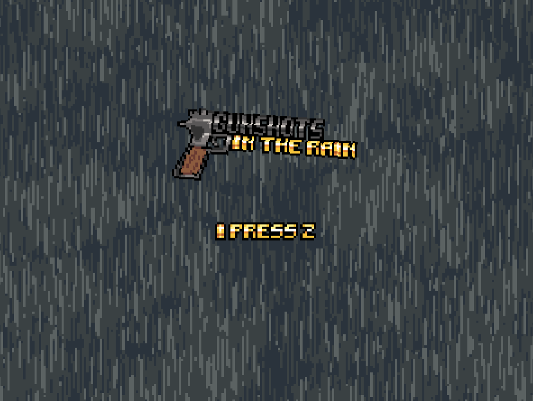 Cover image for Gunshots in the Rain