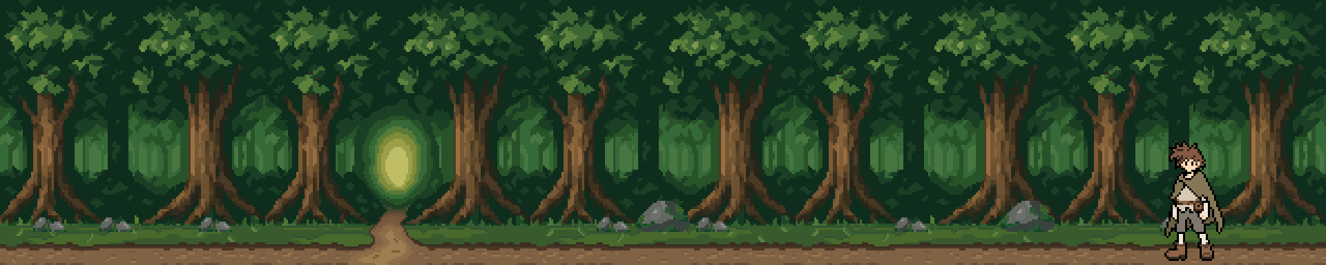 FREE Forest Environment 2D PixelArt