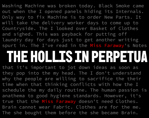 Cover image for The Hollis in Perpetua