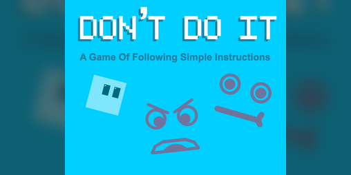 Cover image for DON'T DO IT