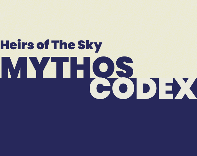 Cover image for Mythos Codex I Heirs of The Sky