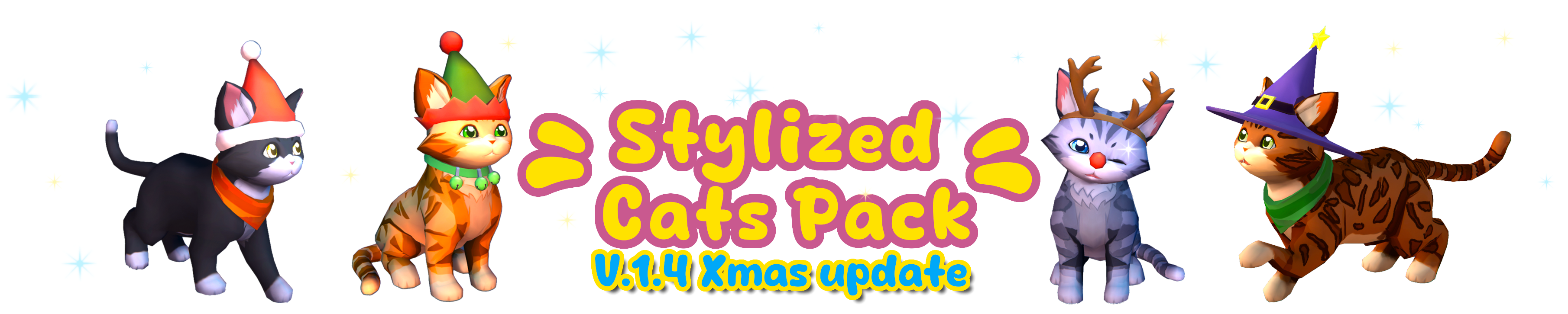 Stylized Cats Pack