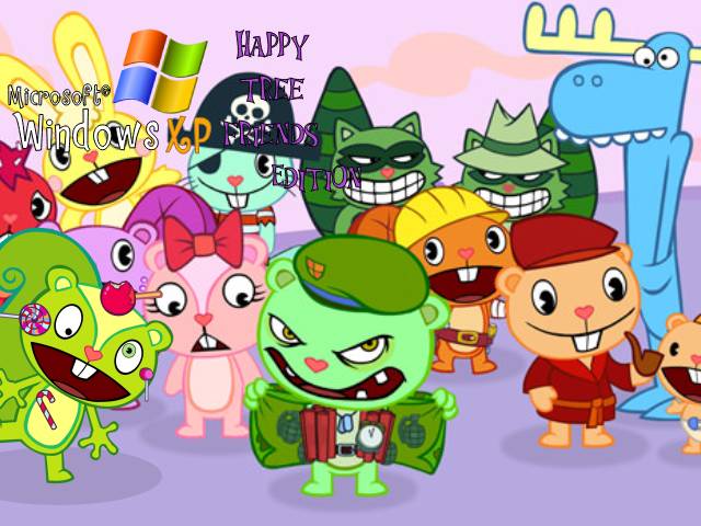 Windows XP: Happy Tree Friends Edition by maminakk1986