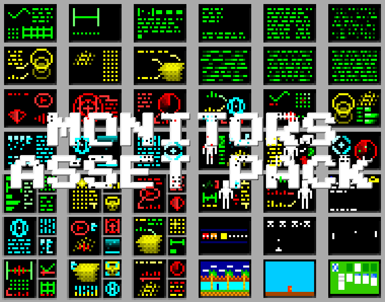 Monhitors Monitors - Asset Pack by Absconditus.Artem