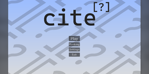 Cover image for Cite