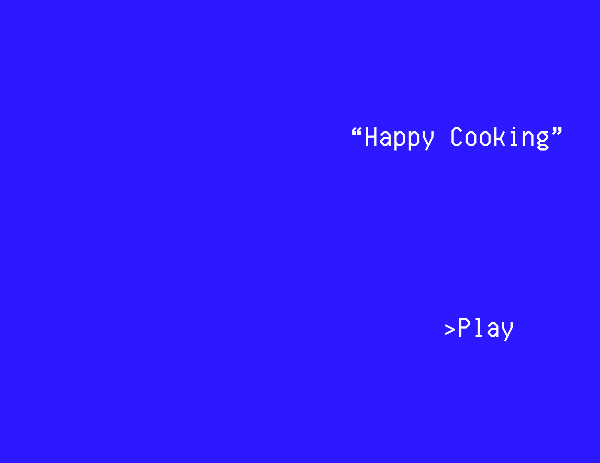 Happy Cooking