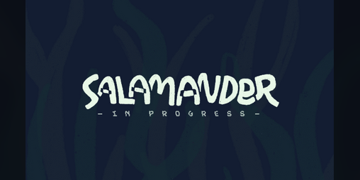 Cover image for Salamander in Progress