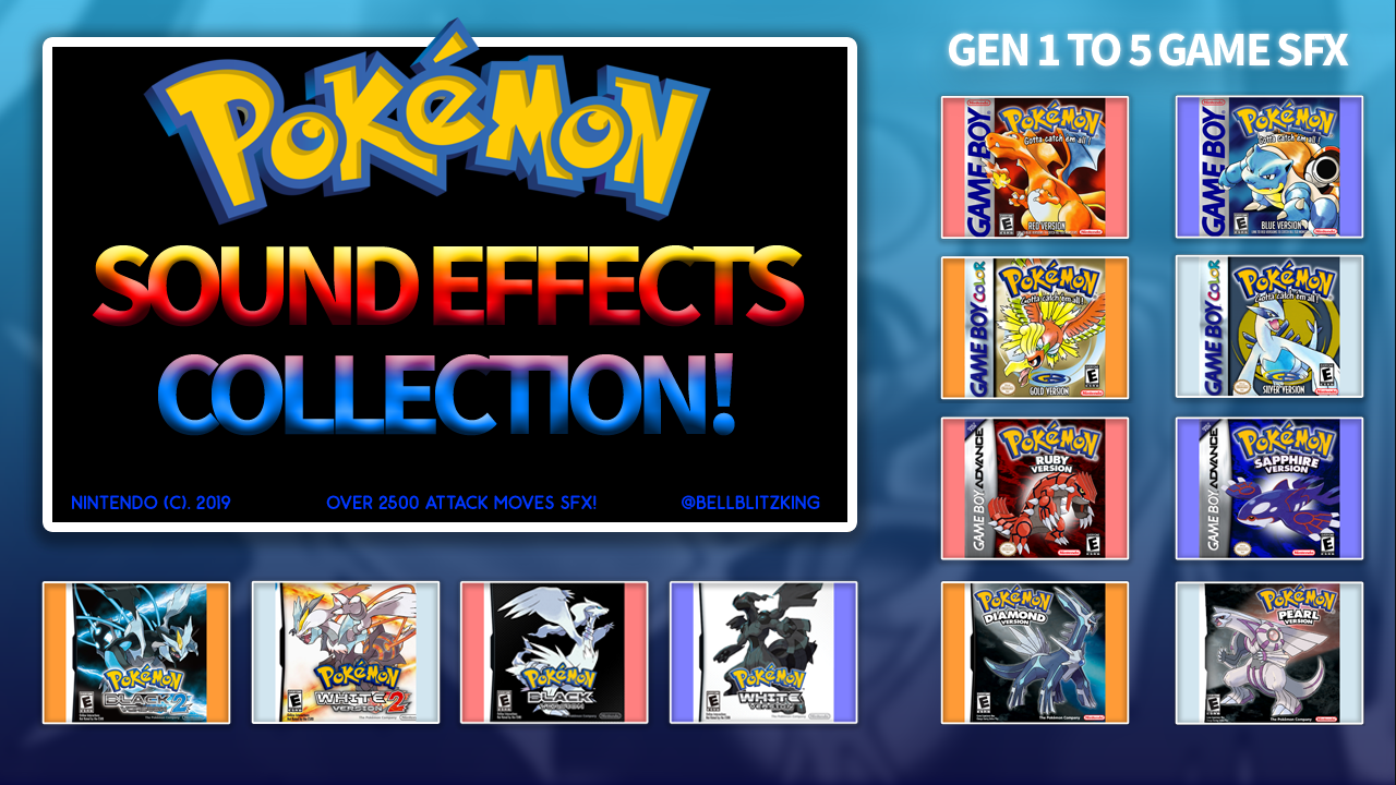 Pokemon Attack Sounds Collection on Itch.IO