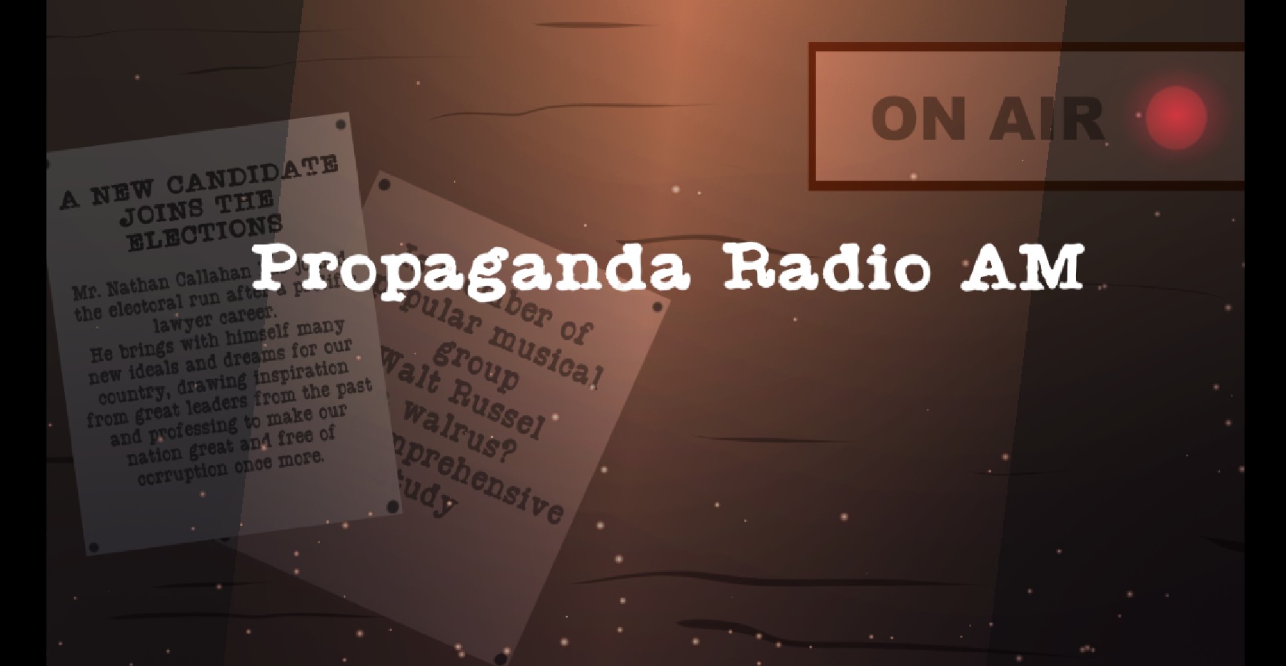 Cover image for Propaganda Radio AM