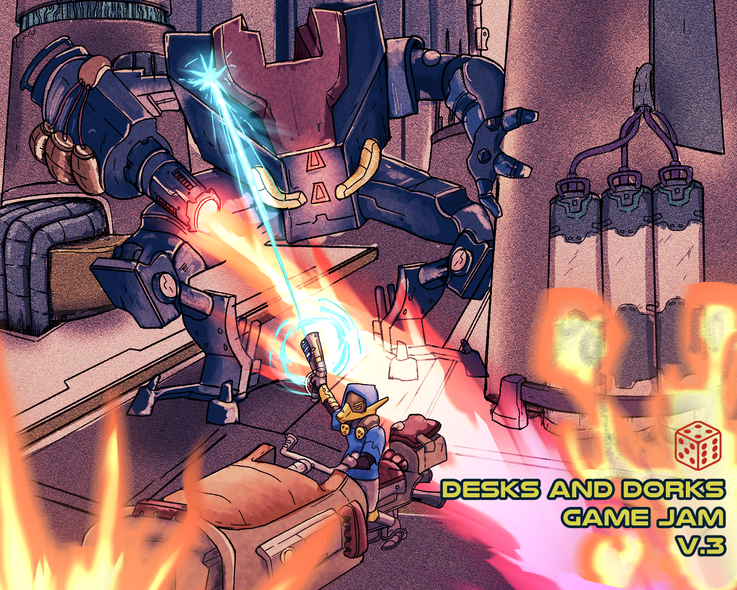 Cover image for Desks and Dorks Game Jam Anthology Volume 3