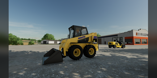 Cover image for Komatsu SK715-8 Skid Steer