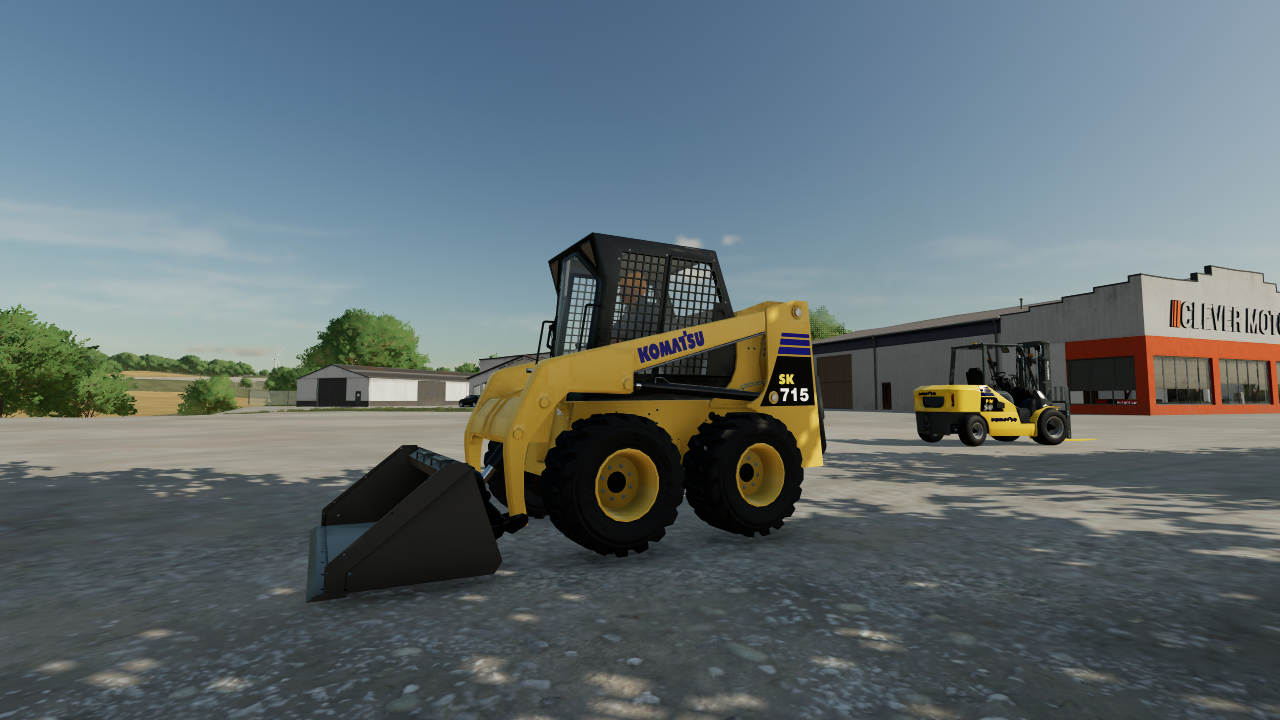 Cover image for Komatsu SK715-8 Skid Steer