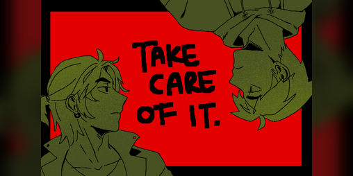Cover image for take care of it.