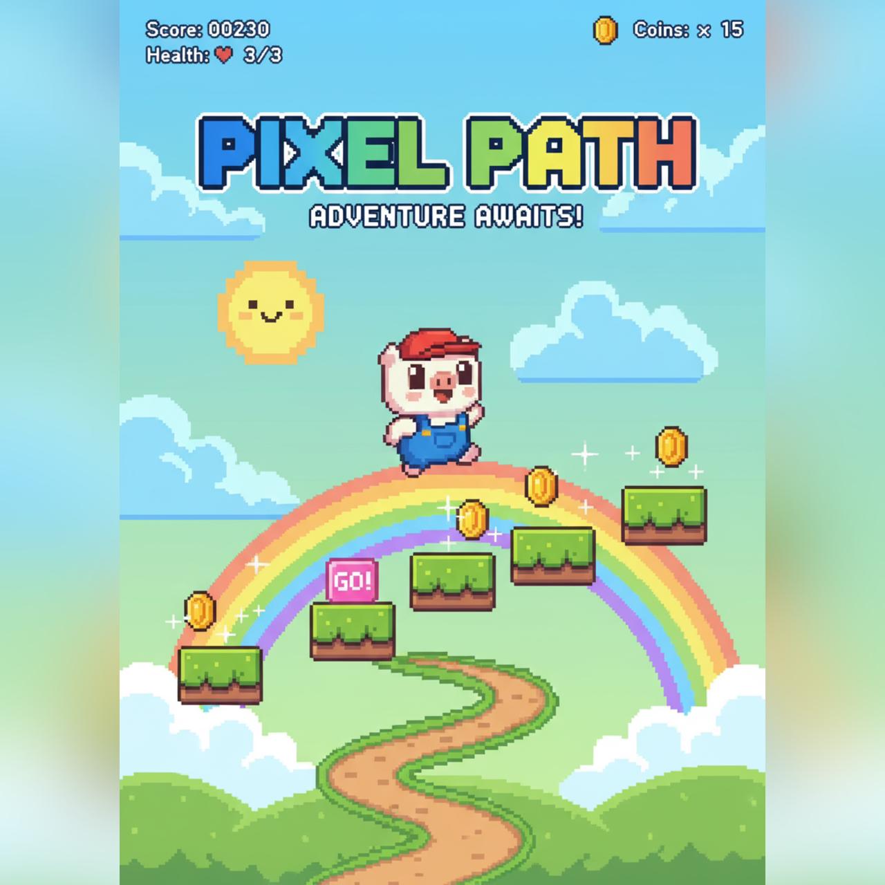 The Pixel Path by CrackHead.Studio