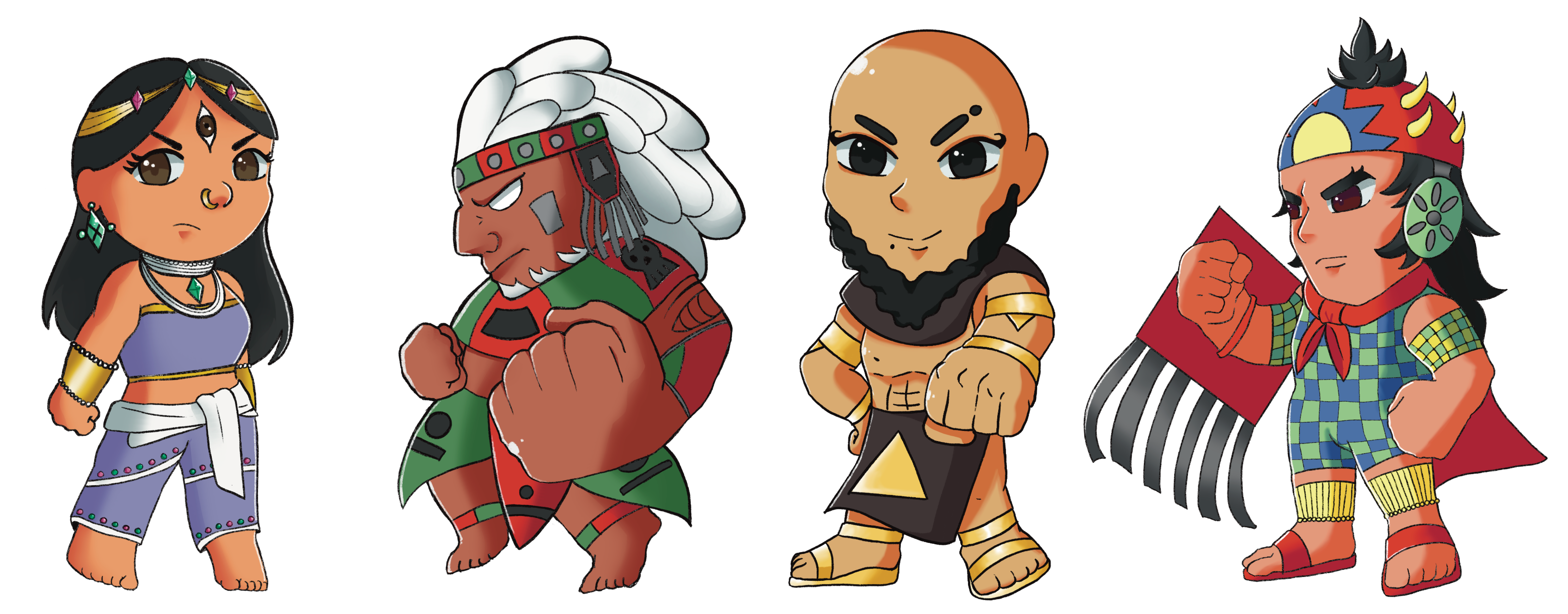 Pyramidal Break Character Art Pyramidal Break Character Art