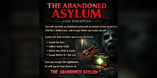 Cover image for THE ABANDONED ASYLUM