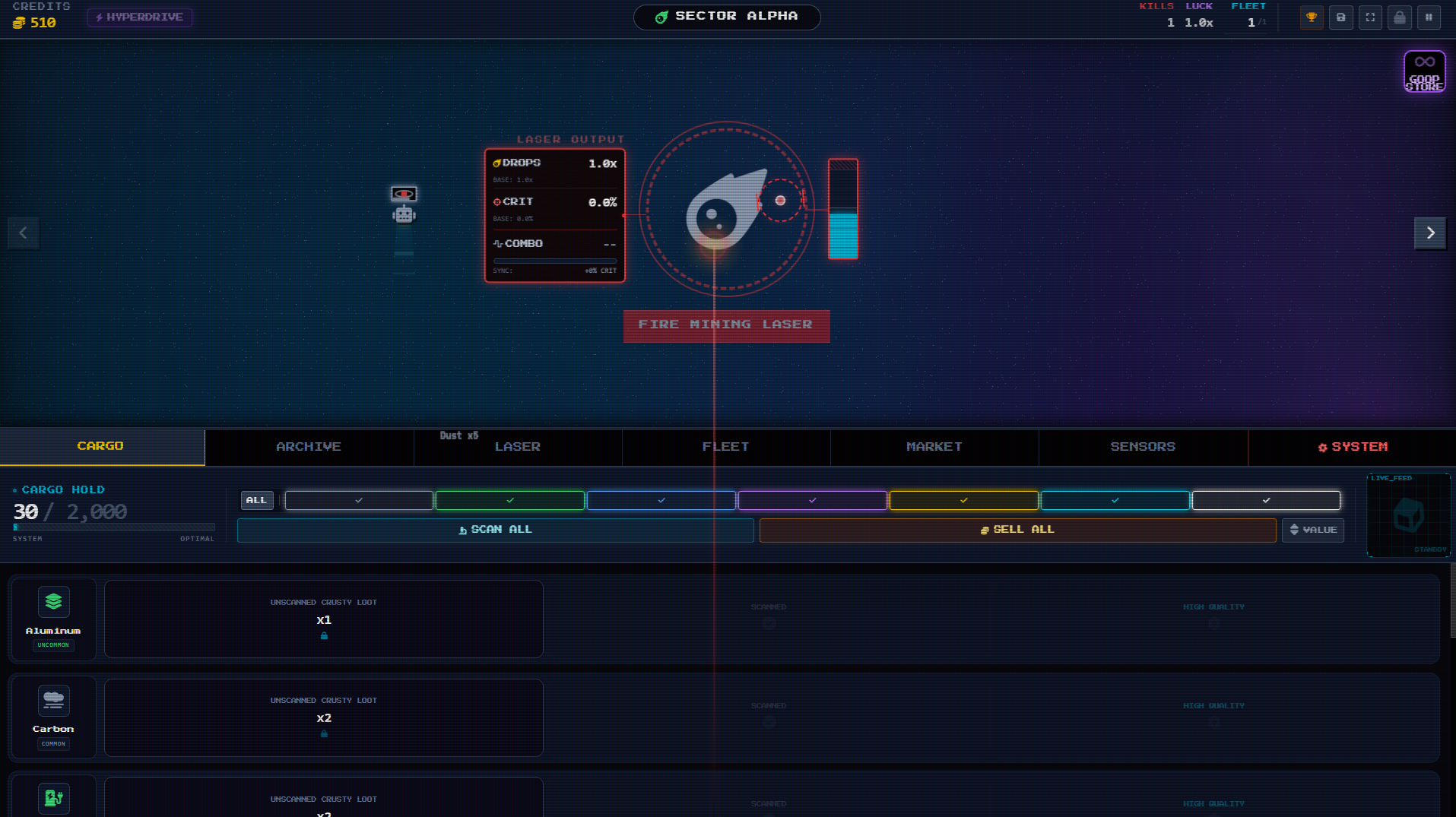 Star Crust Excavations