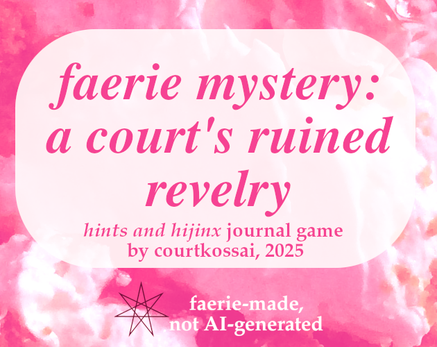 Portada de faerie mystery: a court's ruined revelry