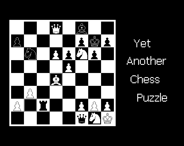 Cover image for Yet Another Chess Puzzle