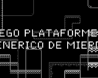 JUEGO PLATAFORMERO GENERICO DE MIERDA