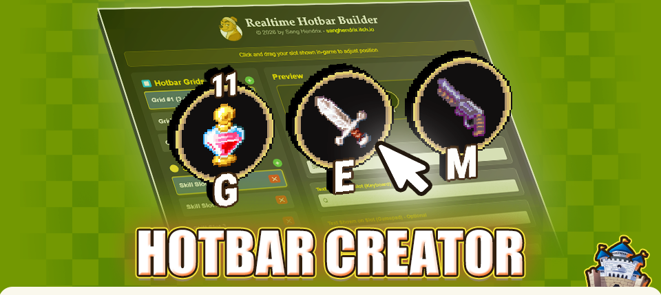 Hotbar Creator - RPG Maker MZ plugin