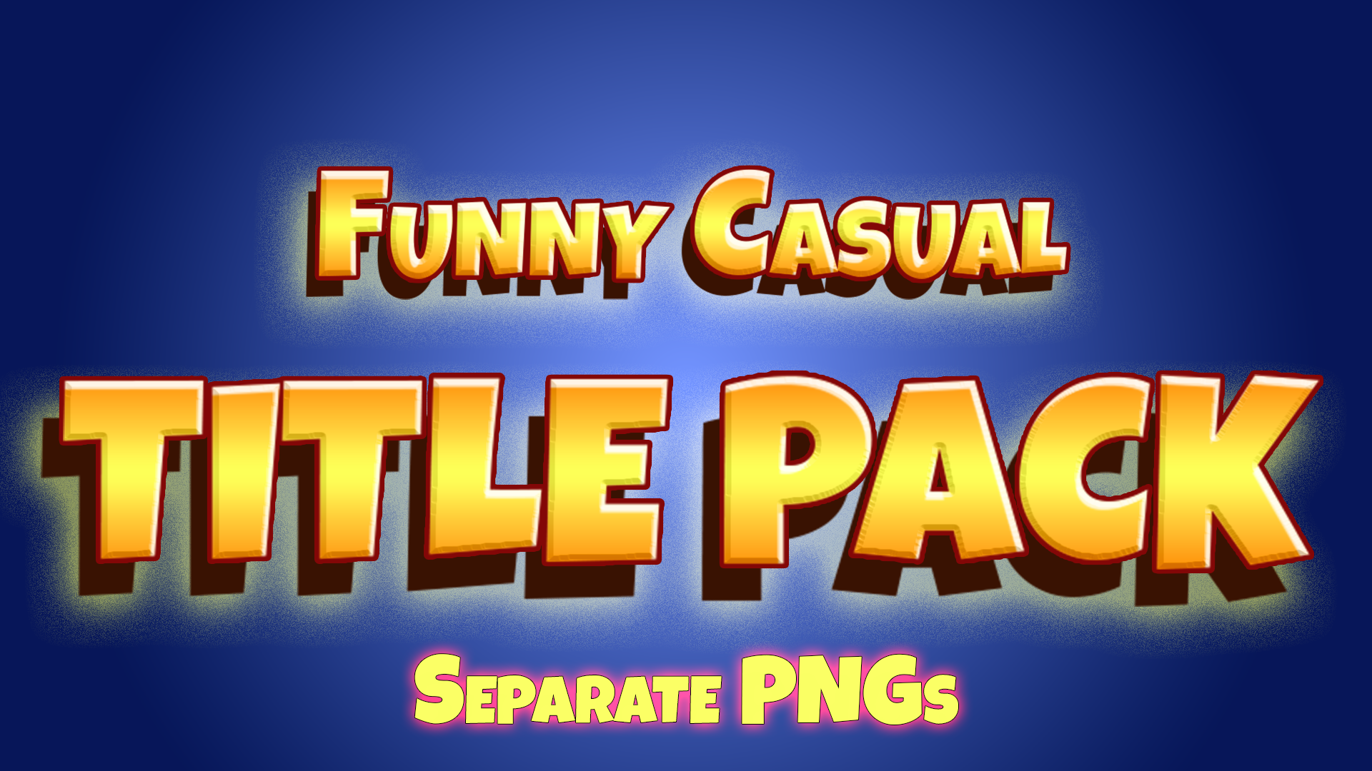 CASUAL TITLE ASSET PACK