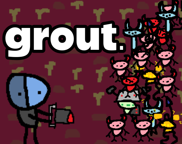 Cover image for grout.