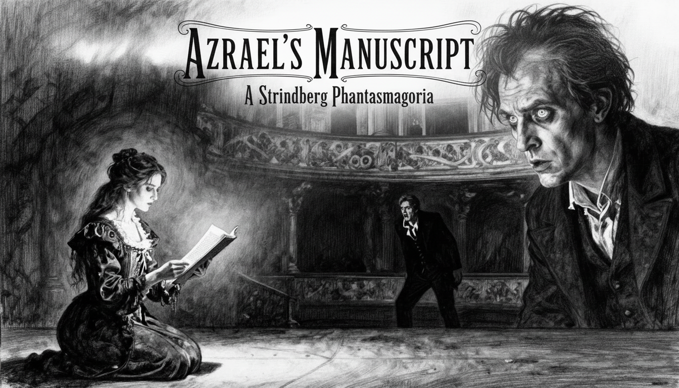 Cover image for Azrael's Manuscript - A Strindberg Phantasmagoria